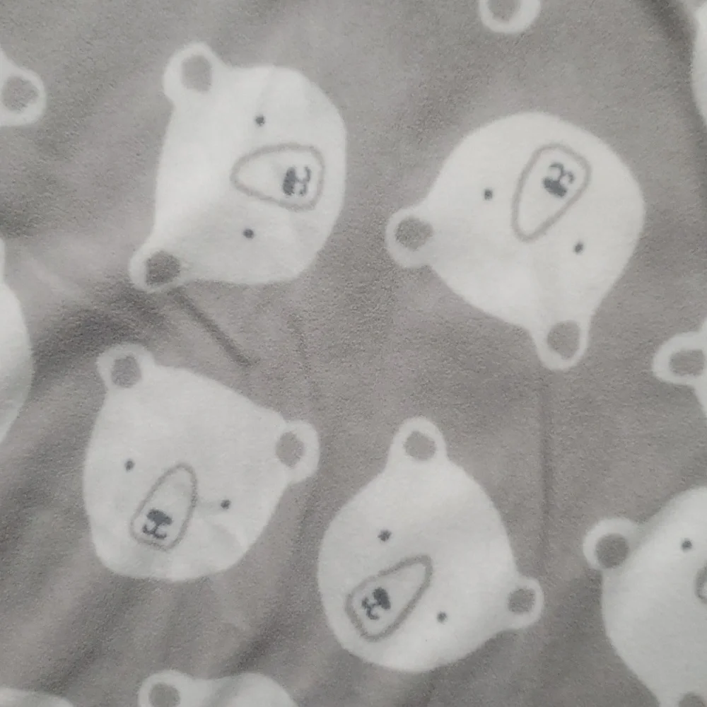 Bundle of 2 VGUC Carter's Fleece Sleep Sacks Wearable Blankets Size 3-6 Months - Picture 6 of 9